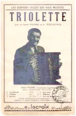 télécharger la partition d'accordéon Triolette (Java) au format PDF
