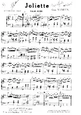 télécharger la partition d'accordéon Joliette (Valse Swing) au format PDF
