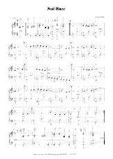 télécharger la partition d'accordéon Noël Blanc  (Arrangement pour accordéon) au format PDF