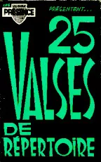 download the accordion score Recueil 25 Valses de répertoire in PDF format