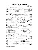 télécharger la partition d'accordéon Musette à Hawaï (Valse) au format PDF