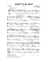 scarica la spartito per fisarmonica Musette de nuit (Valse) in formato PDF