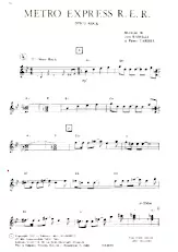 télécharger la partition d'accordéon Métro Express R E R (Disco Rock) au format PDF