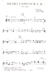 descargar la partitura para acordeón Métro Express R E R (Disco Rock) en formato PDF