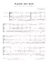 scarica la spartito per fisarmonica Plaisir des bois (Pour 2 Accordéons) in formato PDF