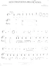 download the accordion score Les Chansons Françaises (Chant : La Bande à Basile) in PDF format