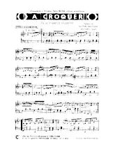 descargar la partitura para acordeón A croquer (Valse Musette Moderne) en formato PDF