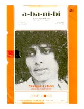 télécharger la partition d'accordéon A Ba Ni Bi (1er Prix Eurovision 1978) (Arrangement : Gabriel Iranyl) (Chant : Yezhar Cohen) au format PDF