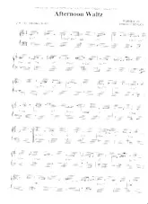 scarica la spartito per fisarmonica Afternoon Waltz in formato PDF