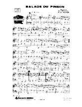 descargar la partitura para acordeón Balade du pinson (Valse) en formato PDF