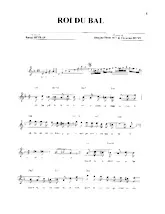 scarica la spartito per fisarmonica Roi du bal (Tango) in formato PDF