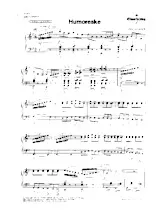 descargar la partitura para acordeón Humoreske en formato PDF