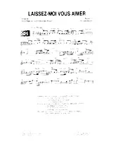 télécharger la partition d'accordéon Laissez moi vous aimer (Du fFlm : Marinella) (Chant : Tino Rossi) (Tango Chanté) au format PDF