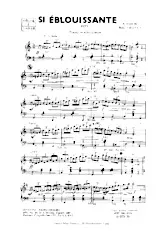 download the accordion score Si éblouissante (Java) in PDF format