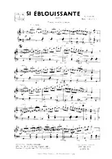 descargar la partitura para acordeón Si éblouissante (Java) en formato PDF