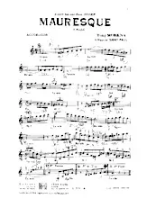 descargar la partitura para acordeón Mauresque (Valse) en formato PDF