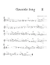 scarica la spartito per fisarmonica Chassidic Song in formato PDF
