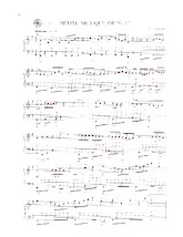 télécharger la partition d'accordéon Petite musique de nuit au format PDF