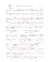 descargar la partitura para acordeón Petite musique de nuit en formato PDF