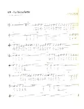 download the accordion score La bicyclette in PDF format