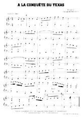 download the accordion score A la conquête du Texas (Country) in PDF format