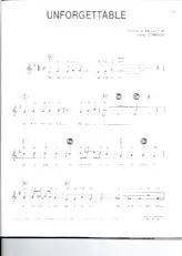 descargar la partitura para acordeón Unforgettable en formato PDF