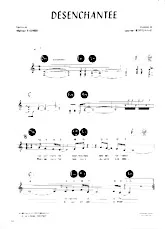 descargar la partitura para acordeón Désanchantée en formato PDF