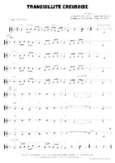 download the accordion score Tranquilité Creusoise (Bourrée) in PDF format