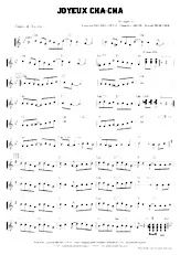 download the accordion score Joyeux Cha Cha in PDF format