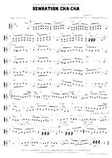 download the accordion score Sensation Cha Cha in PDF format