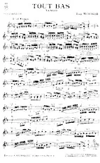 scarica la spartito per fisarmonica Tout bas (Tango) in formato PDF