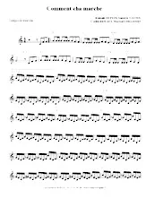 download the accordion score Comment cha marche in PDF format