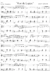 download the accordion score Rue de Lappe (Valse) in PDF format