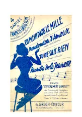 download the accordion score 4 Danses de Francis Gregson accordéon (En plein dans le mille + Roudoudou d'amour + Tu ne sais rien + Rumba de la jeunesse) (Orchestration Complète) in PDF format