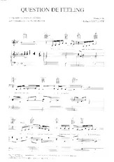 download the accordion score Question de feeling in PDF format