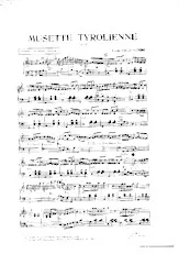 descargar la partitura para acordeón Musette Tyrolienne (Valse) en formato PDF