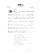 télécharger la partition d'accordéon Mimile (Un gars d' Ménilmontant) au format PDF