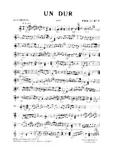 download the accordion score Un dur (Java) in PDF format