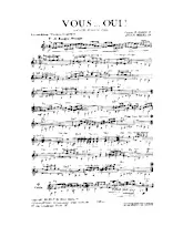 descargar la partitura para acordeón Vous Oui (Boogie Woogie Fox) en formato PDF