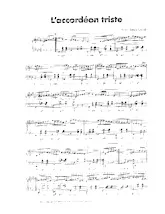 descargar la partitura para acordeón L'accordéon triste en formato PDF