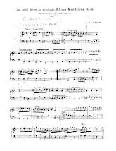 scarica la spartito per fisarmonica Menuet in formato PDF