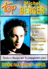 télécharger la partition d'accordéon Top Michel Berger au format PDF