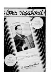 download the accordion score Cœur Vagabond (Arrangement : Jean Davon) (Valse Musette) in PDF format