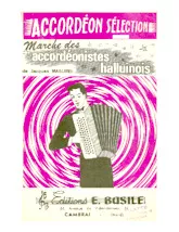 télécharger la partition d'accordéon Marche des accordéonistes halluinois au format PDF