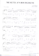 descargar la partitura para acordeón Musette en Bourgogne (Valse Musette) en formato PDF
