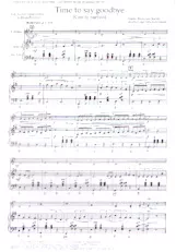télécharger la partition d'accordéon Time to say goodbye : Con te partiro  (Arrangement : Otto Eckelmann) (Chant : Andrea Bocelli / Sarah Brightman) (Duos) au format PDF