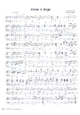 scarica la spartito per fisarmonica Valse à gogo in formato PDF