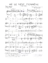 download the accordion score Où le vent t'emmène (Long Gone) in PDF format
