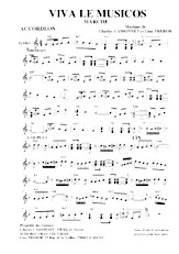 télécharger la partition d'accordéon Viva le musicos (Marche) au format PDF