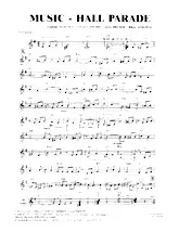 télécharger la partition d'accordéon Music Hall Parade (Marche) au format PDF
